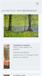 Mobile Screenshot of kunstzaalvanheijningen.nl